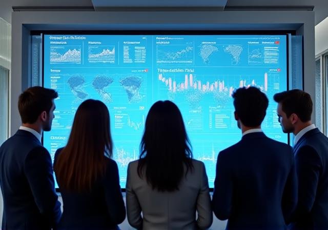 Analytical market data display